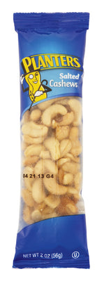 Planters Salted Cashews 2 oz Tube Bag