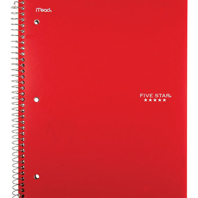 Mead 8-1/2 in. W X 11 in. L College Ruled Spiral Assorted Notebook