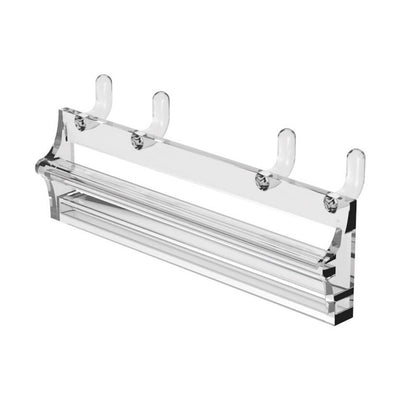 5-1/2 in. H X 6 in. W X 11-1/2 in. L Clear Pegboard Adaptor