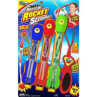 Ja-Ru Big Sky Rocket Screamerz 4 pc