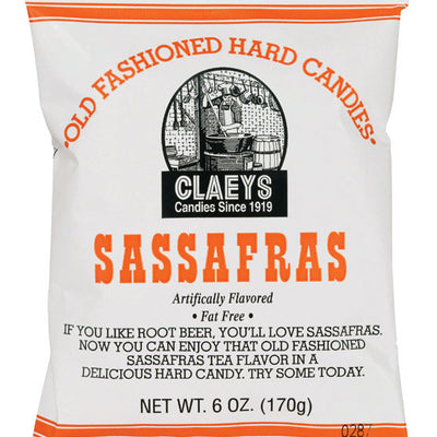 Claeys Old Fashioned Sassafras Hard Candy 6 oz
