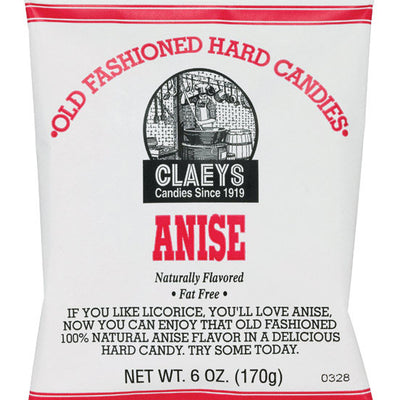 Claeys Old Fashioned Anise Hard Candy 6 oz