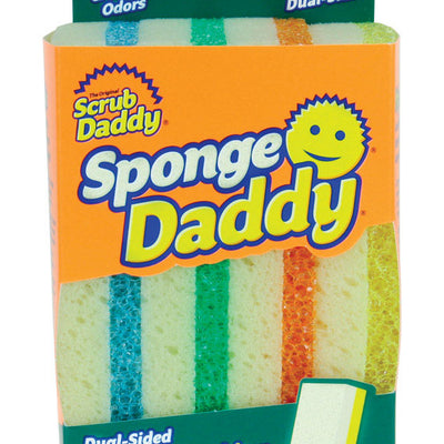 Scrub Daddy Sponge Daddy Heavy Duty Sponge For Multi-Purpose 4 pk