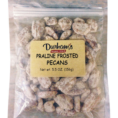 Durhams Praline Frosted Pecans 5.5 oz Bagged
