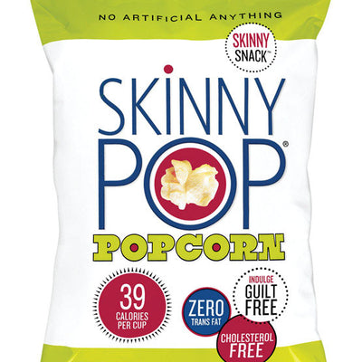 SkinnyPop Skinny Snack Original Popcorn 1 oz Bagged