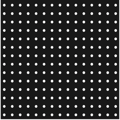 Black Punched Backer Paper 90 in. H X 46 in. W
