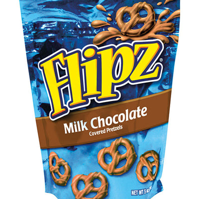 Flipz Milk Chocolate Covered Pretzels 5 oz
