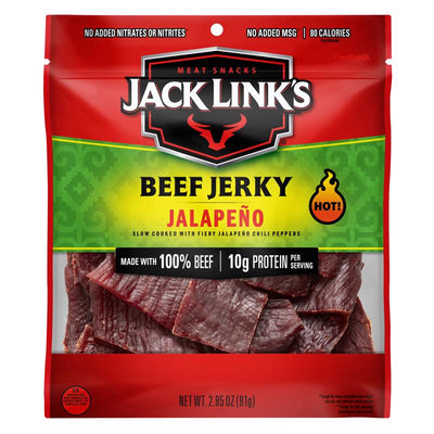 Jack Link's Jalapeno Beef Jerky 2.85 oz Pegged