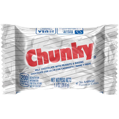 Nestle Chunky Chocolate/Peanut/Raisins Candy Bar 1.4 oz