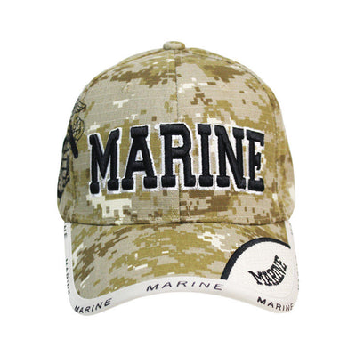 JWM US Marines Cap Camouflage One Size Fits All