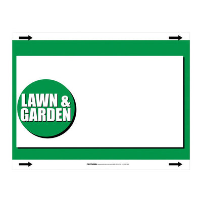 7 in. H X 11 in. W Office Supplies/Stationary Sign 100 each