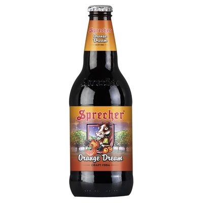 Sprecher Orange Dream Soda 16 oz
