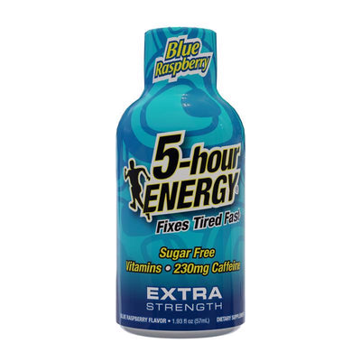 5-hour Energy Extra Strength Sugar Free Blue Raspberry Energy Shot 1.93 fl. oz.