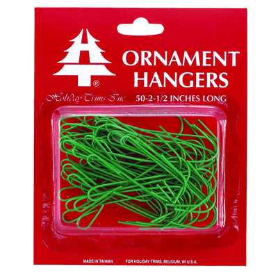 Holiday Trims 2-1/5 in. Ornament Hooks 50 pk