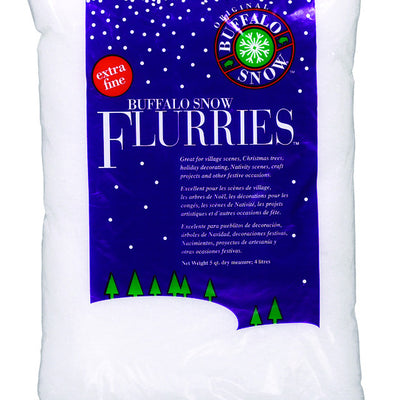 Buffalo White Artificial Snow