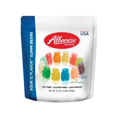 Albanese Assorted Sour Bears 32 oz