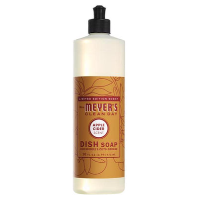 Mrs. Meyer's Clean Day Apple Cider Scent Liquid Dish Soap 16 oz