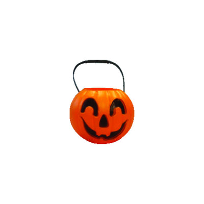 Union Products 8 in. Pumpkin Pail Halloween Decor