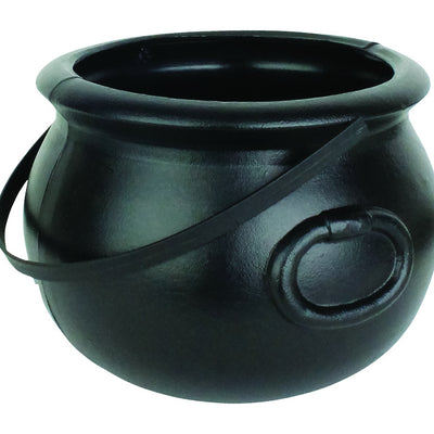 Union Products 8 in. Cauldron with Handle Halloween Decor