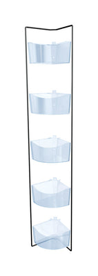 8 in. H X 12 in. W X 52 in. L Black Accessory Bin Protector Kit Plastic