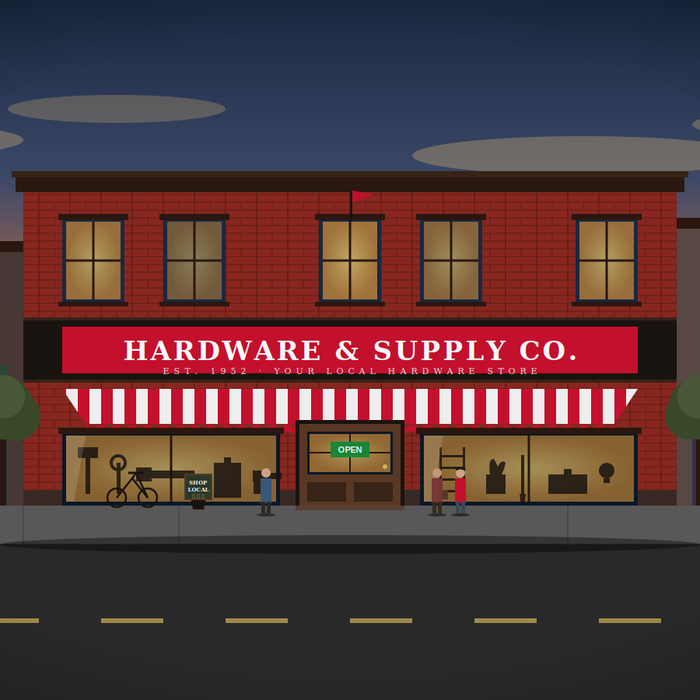 The Real Impact of Shopping Local Hardware Stores
