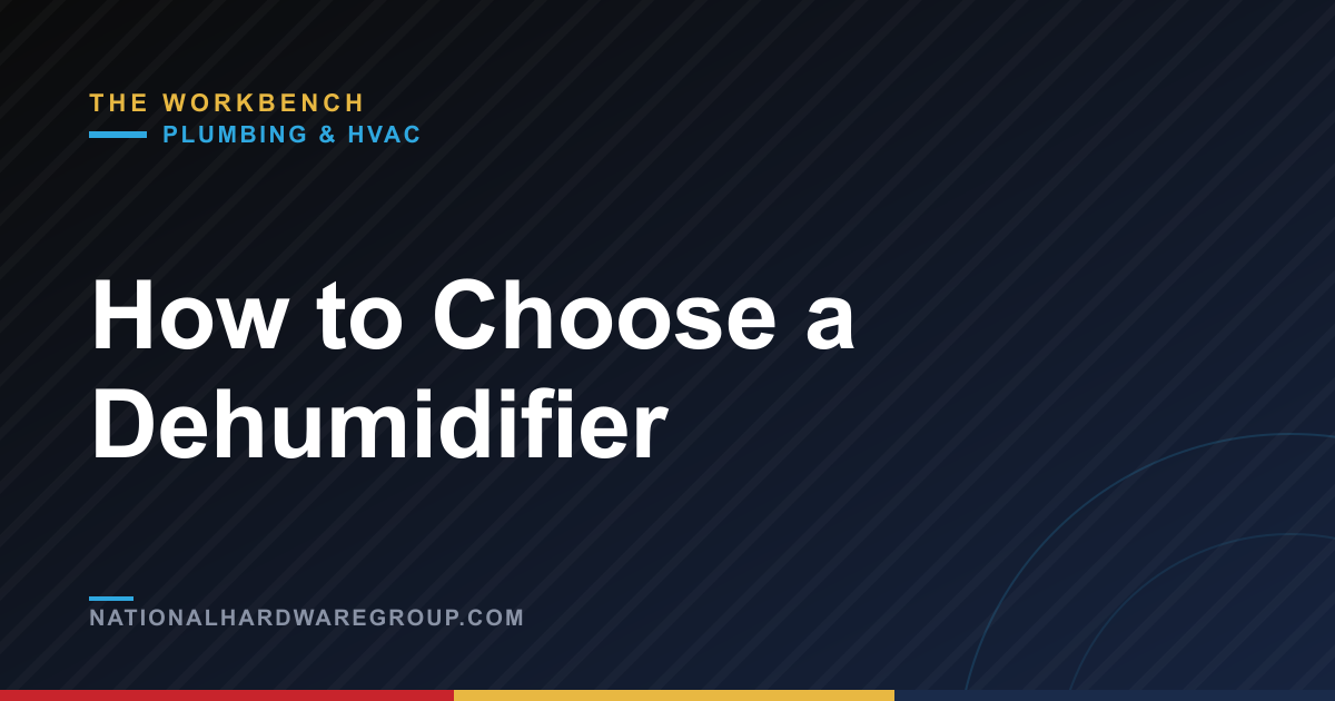 How to Choose a Dehumidifier