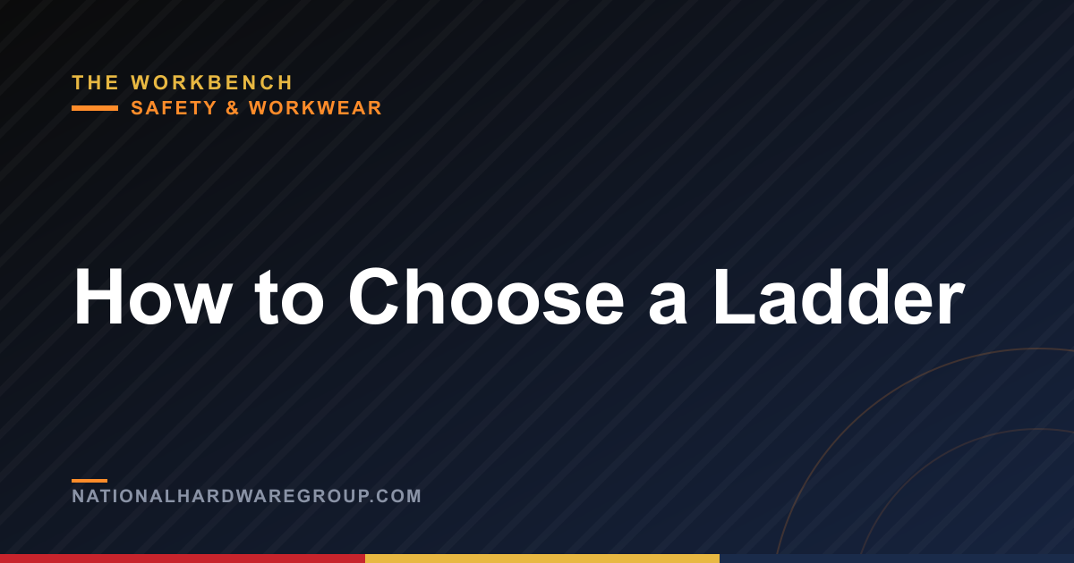 How to Choose a Ladder
