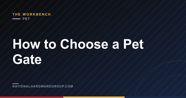 How to Choose a Pet Gate