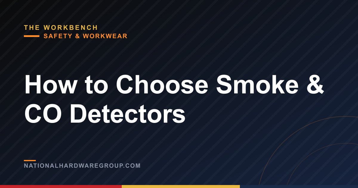 How to Choose Smoke & CO Detectors