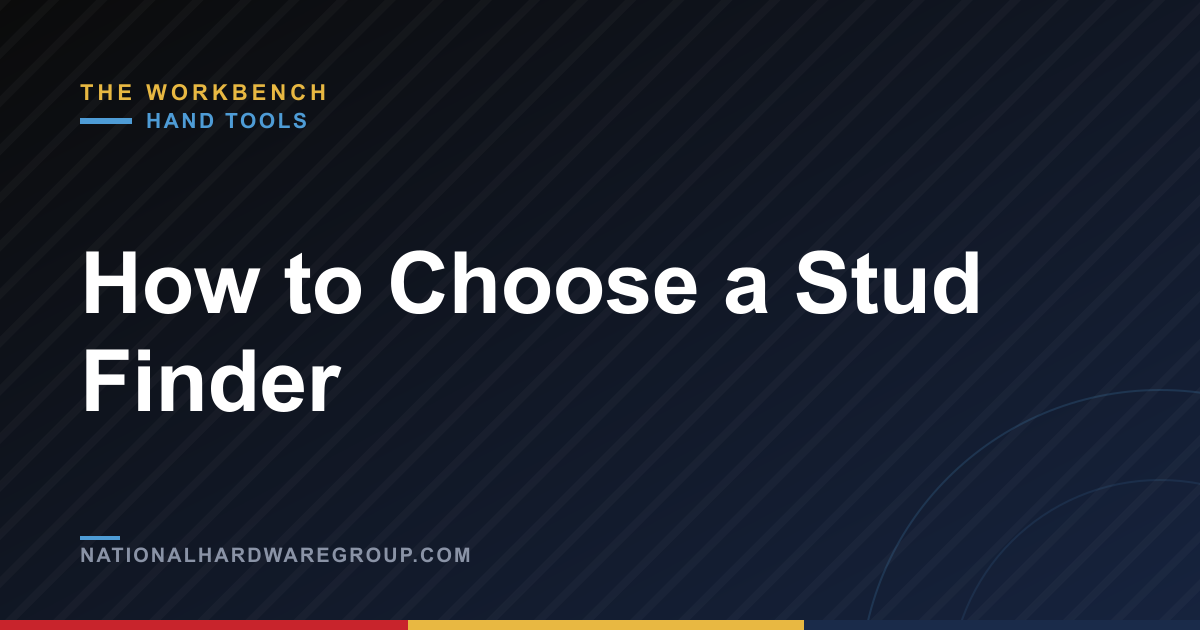 How to Choose a Stud Finder