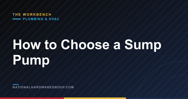 How to Choose a Sump Pump