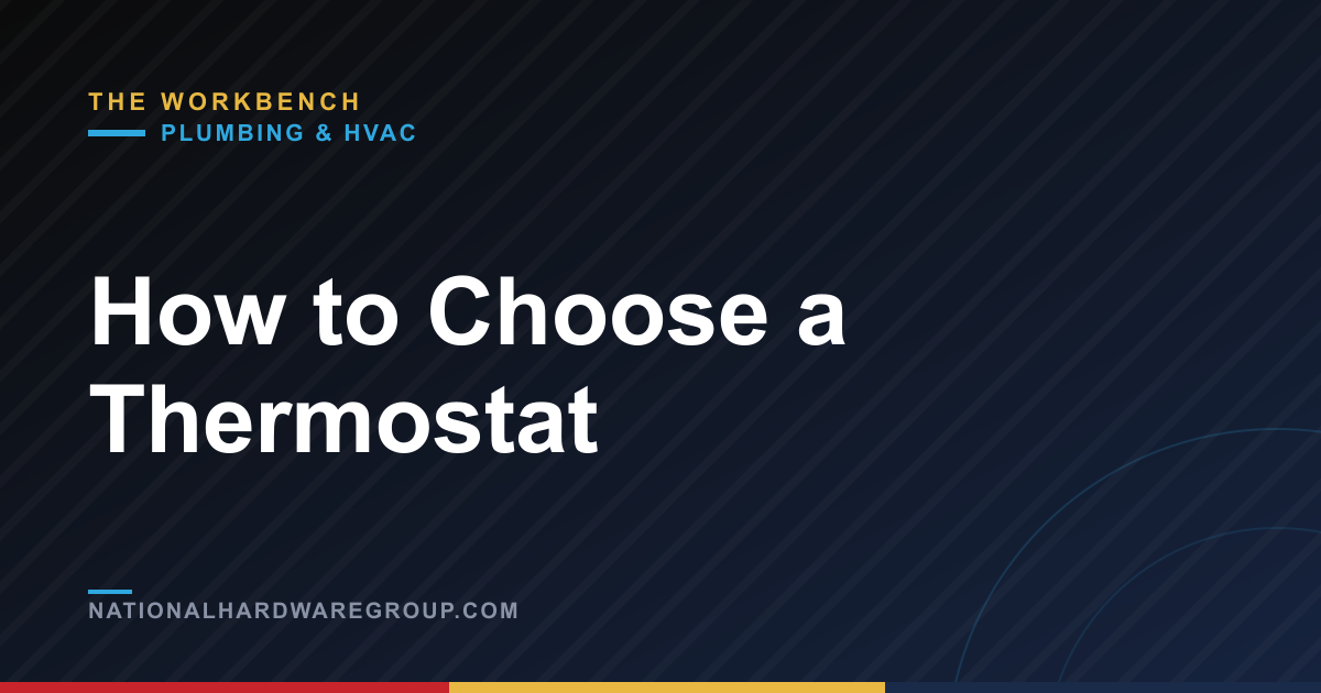 How to Choose a Thermostat