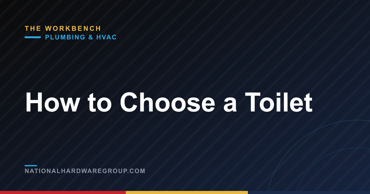 How to Choose a Toilet