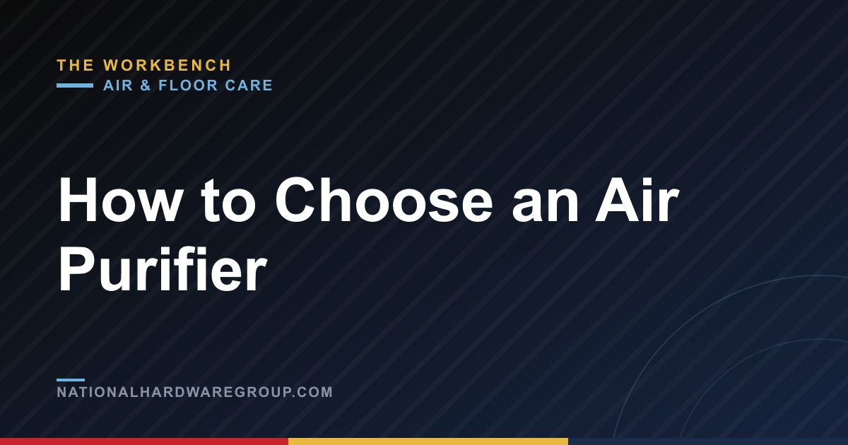 How to Choose an Air Purifier