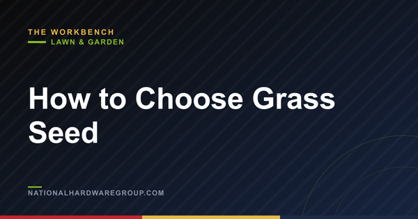 How to Choose Grass Seed