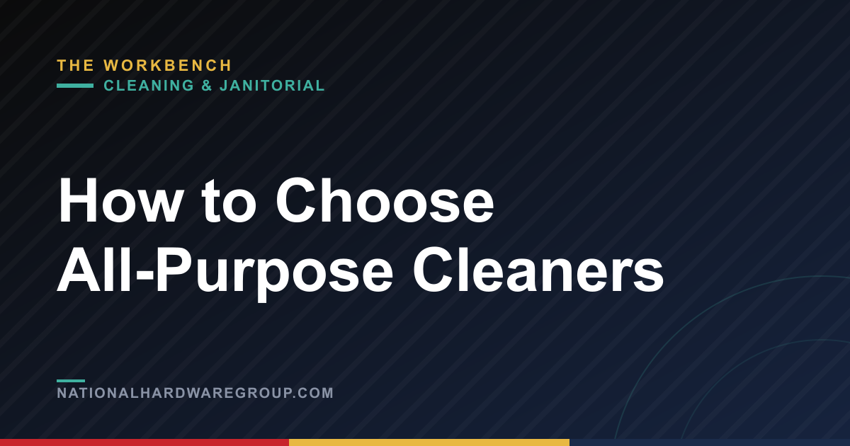 How to Choose All-Purpose Cleaners