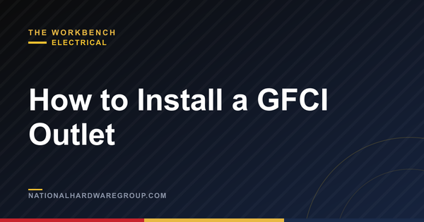 How to Install a GFCI Outlet
