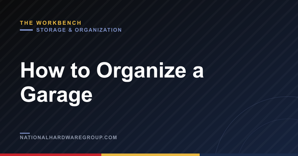 How to Organize a Garage