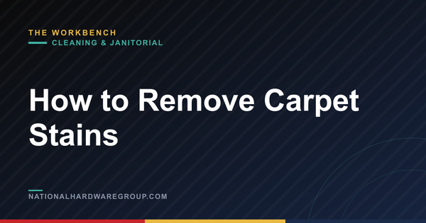 How to Remove Carpet Stains
