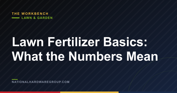 Lawn Fertilizer Basics: What the Numbers Mean