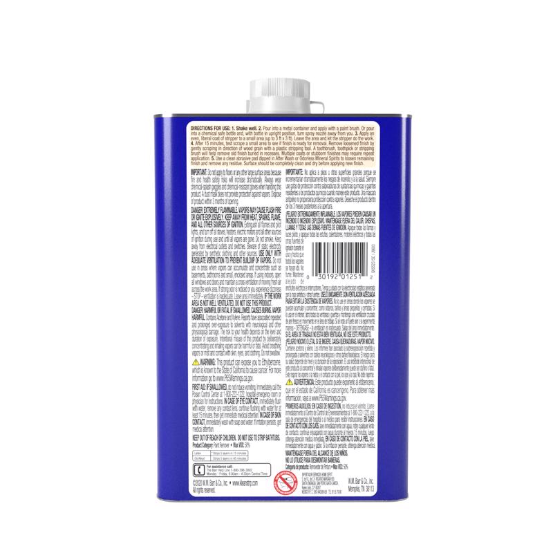 Klean Strip Premium Sprayable Fast Paint and Varnish Stripper 1 qt