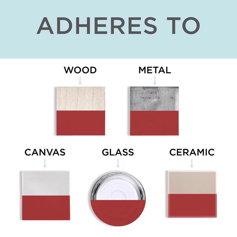Rust-Oleum Chalked Ultra Matte Farmhouse Red Water-Based Acrylic Chalk Paint 30 oz