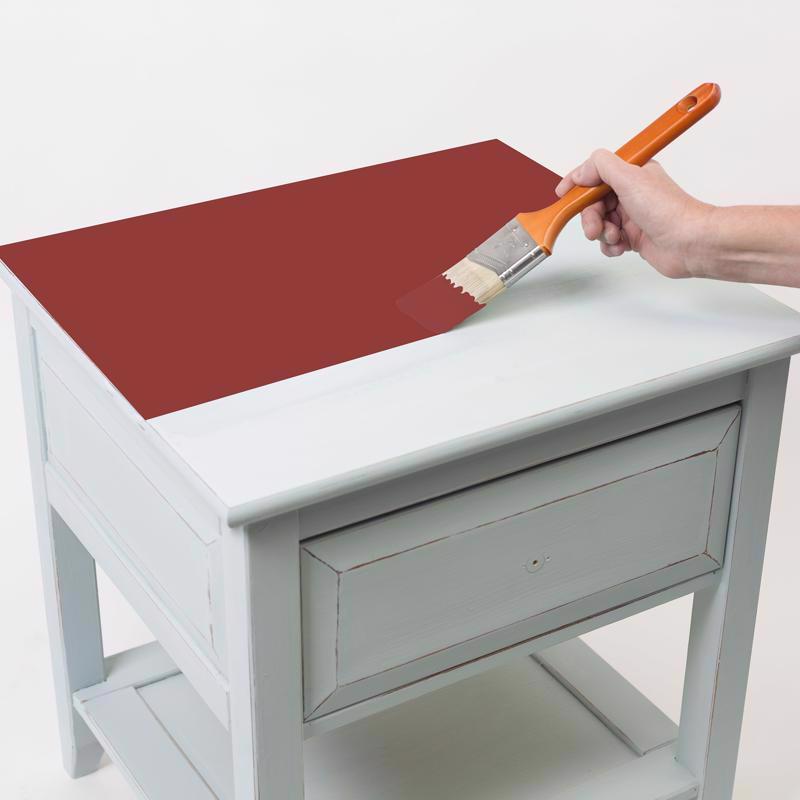 Rust-Oleum Chalked Ultra Matte Farmhouse Red Water-Based Acrylic Chalk Paint 30 oz