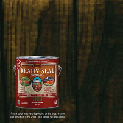 Ready Seal Goof Proof Semi-Transparent Flat Mission Brown Oil-Based Penetrating Wood Stain/Sealer 1