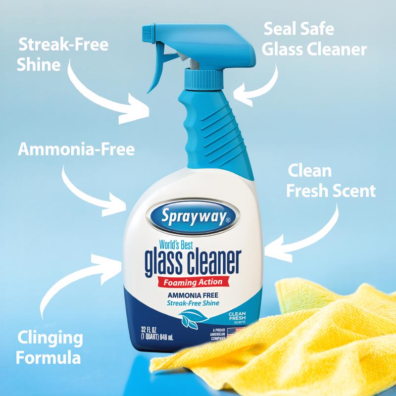 Sprayway Original Scent Glass Cleaner 32 oz Liquid
