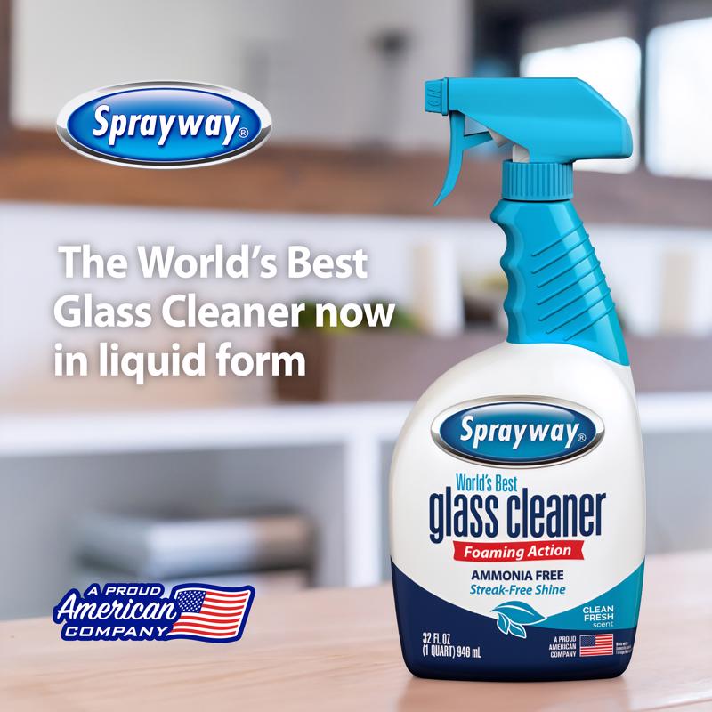 Sprayway Original Scent Glass Cleaner 32 oz Liquid