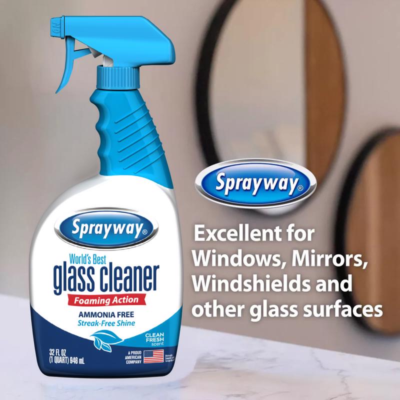 Sprayway Original Scent Glass Cleaner 32 oz Liquid