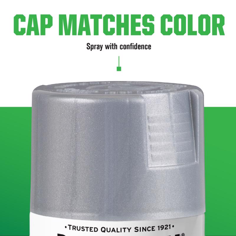 Rust-Oleum Specialty Flat Silver High Heat Spray Paint 12 oz