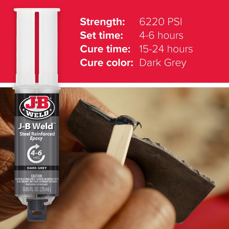 J-B Weld Extra Strength Epoxy Syringes 0.85 oz