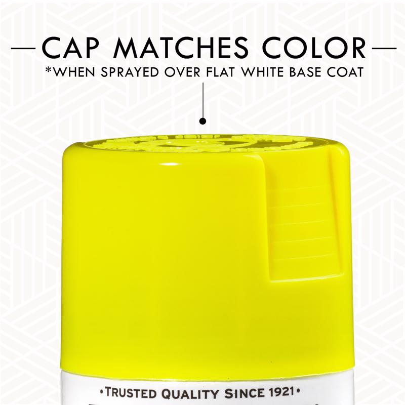 Rust-Oleum Specialty Fluorescent Yellow Spray Paint 11 oz